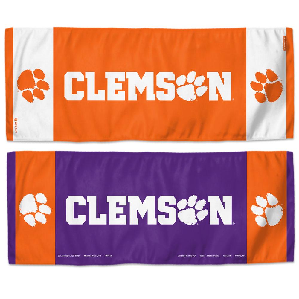 Clemson Tigers Cooling Towel 12x30"