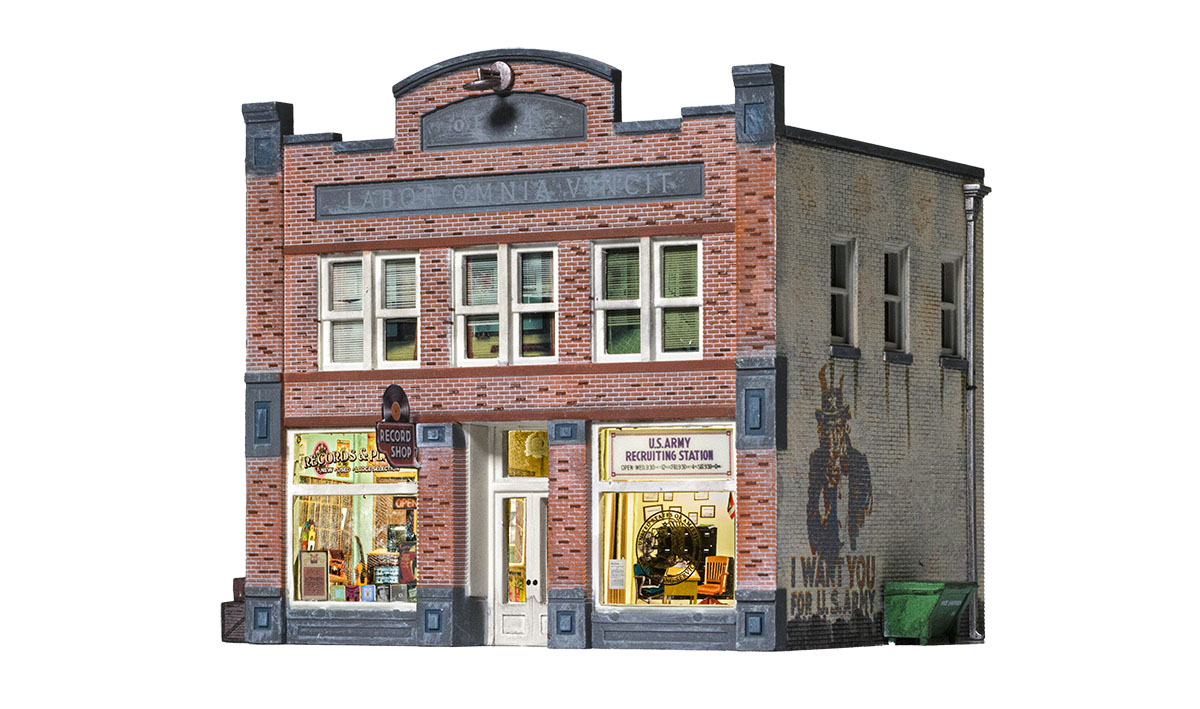 Records & Recruiting Building O Scale