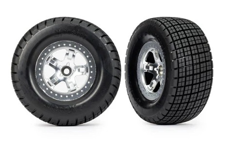 Traxxas 10476 - Wheels, Assembled,(2WD Front)