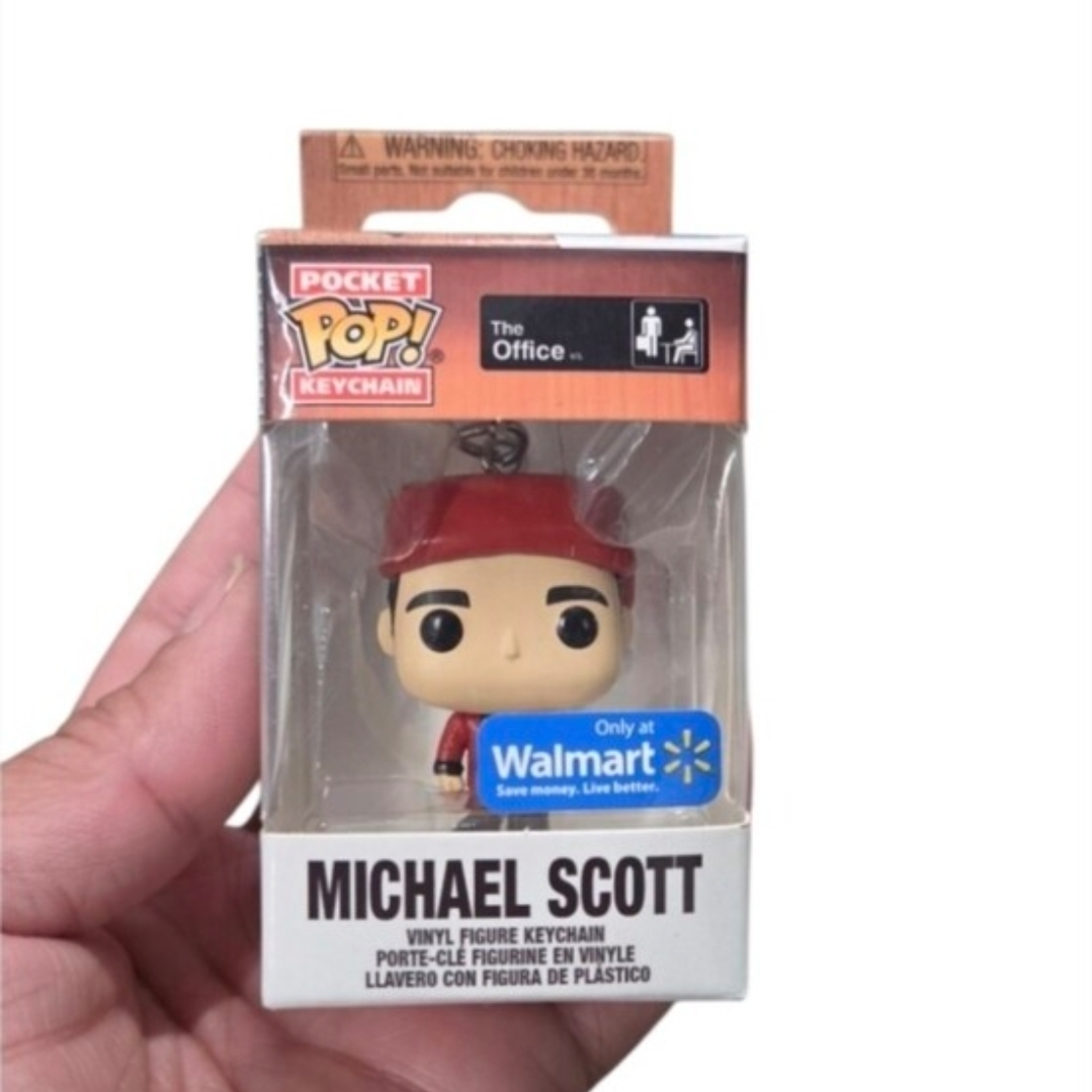 The Office Pocket Pop Keychain Michael Scott
