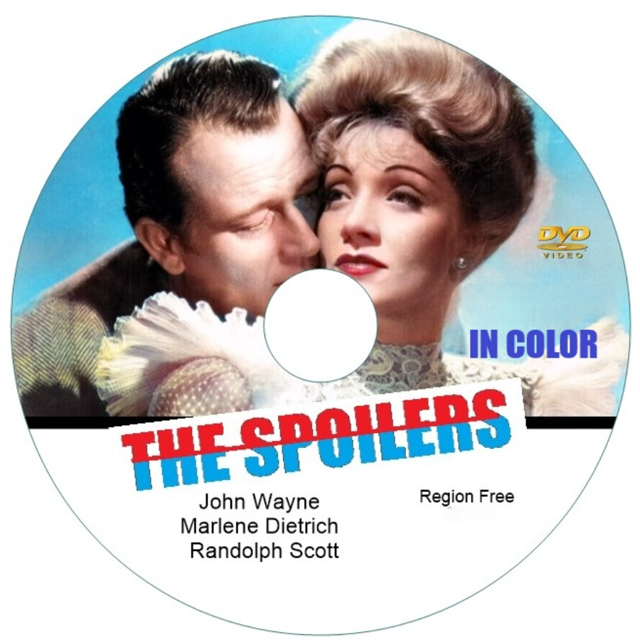 The Spoilers (1942) in Color. DVD