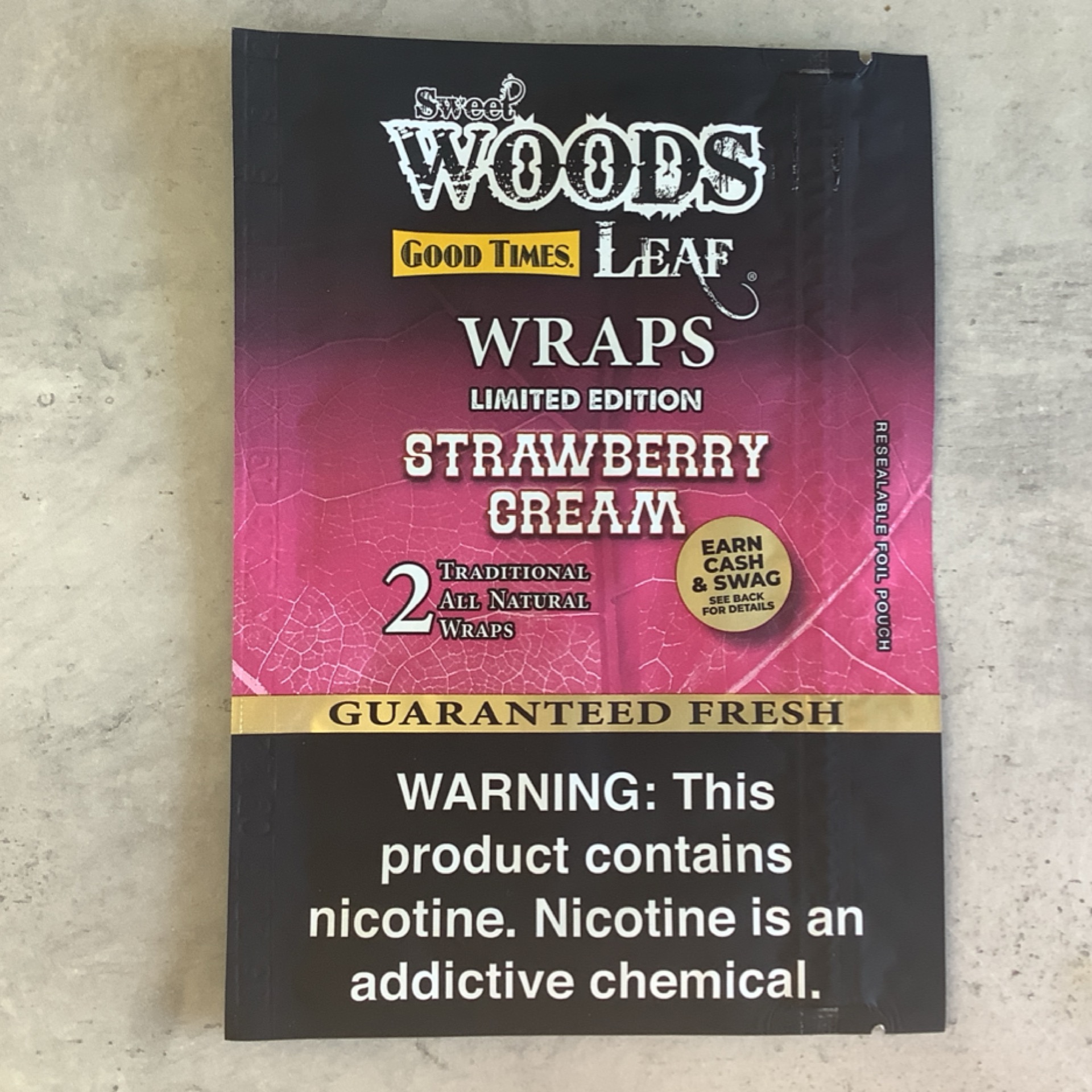 Sweet Woods Strawberry Cream - Regular