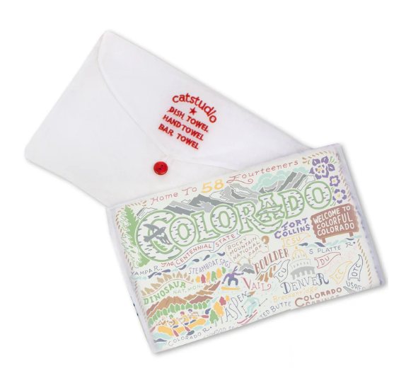 Colorado Dish Towel Catstudio
