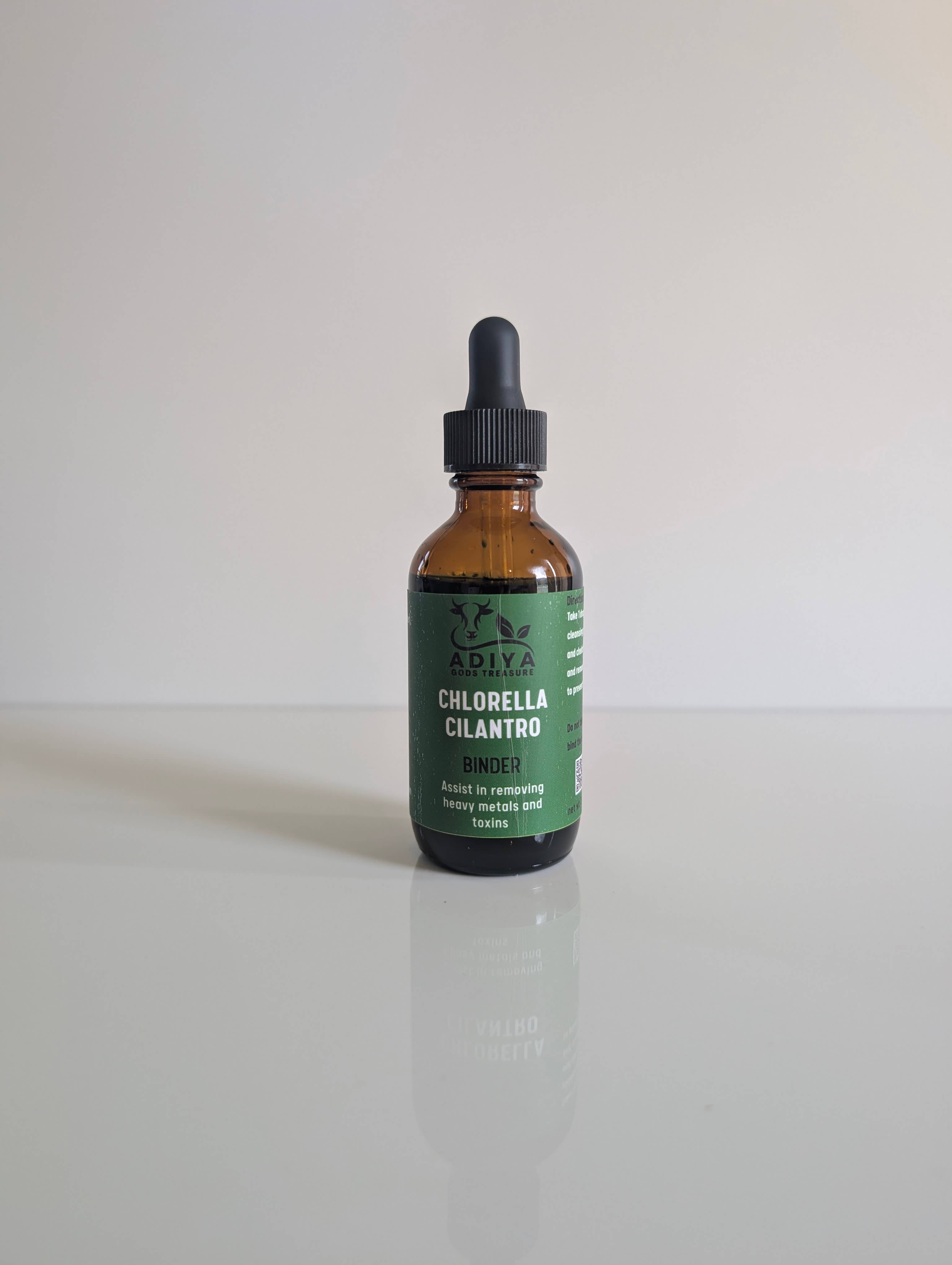 Adiya - Chlorella Cilantro Binder Tincture