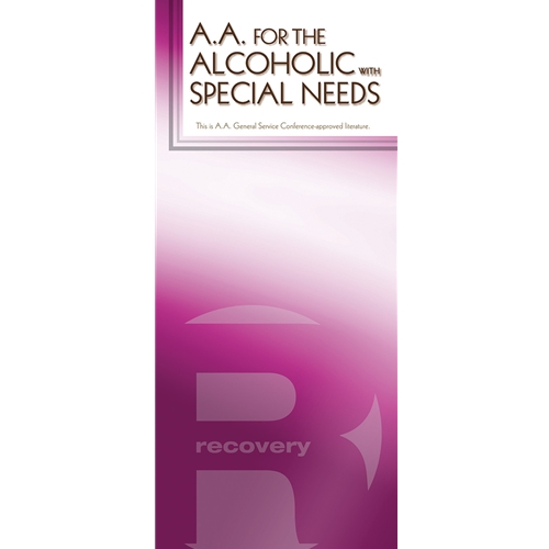 P-83 A.A. for the Alcoholic with Special Needs