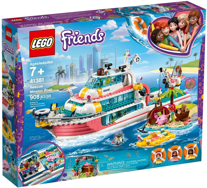 41381 Rescue Mission Boat