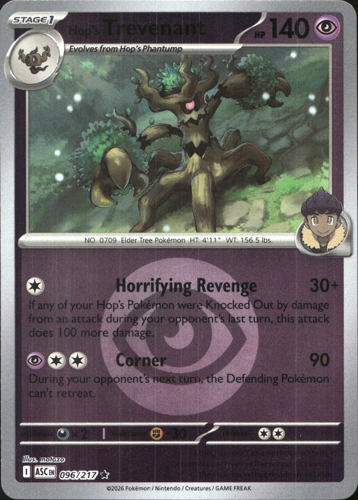 Hop's Trevenant - ME02.5 96/217