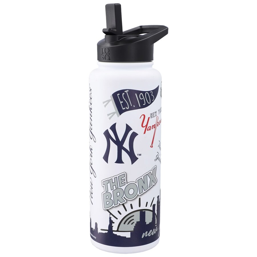 New York Yankees Native Quencher Stainless Steel Bottle 34oz
