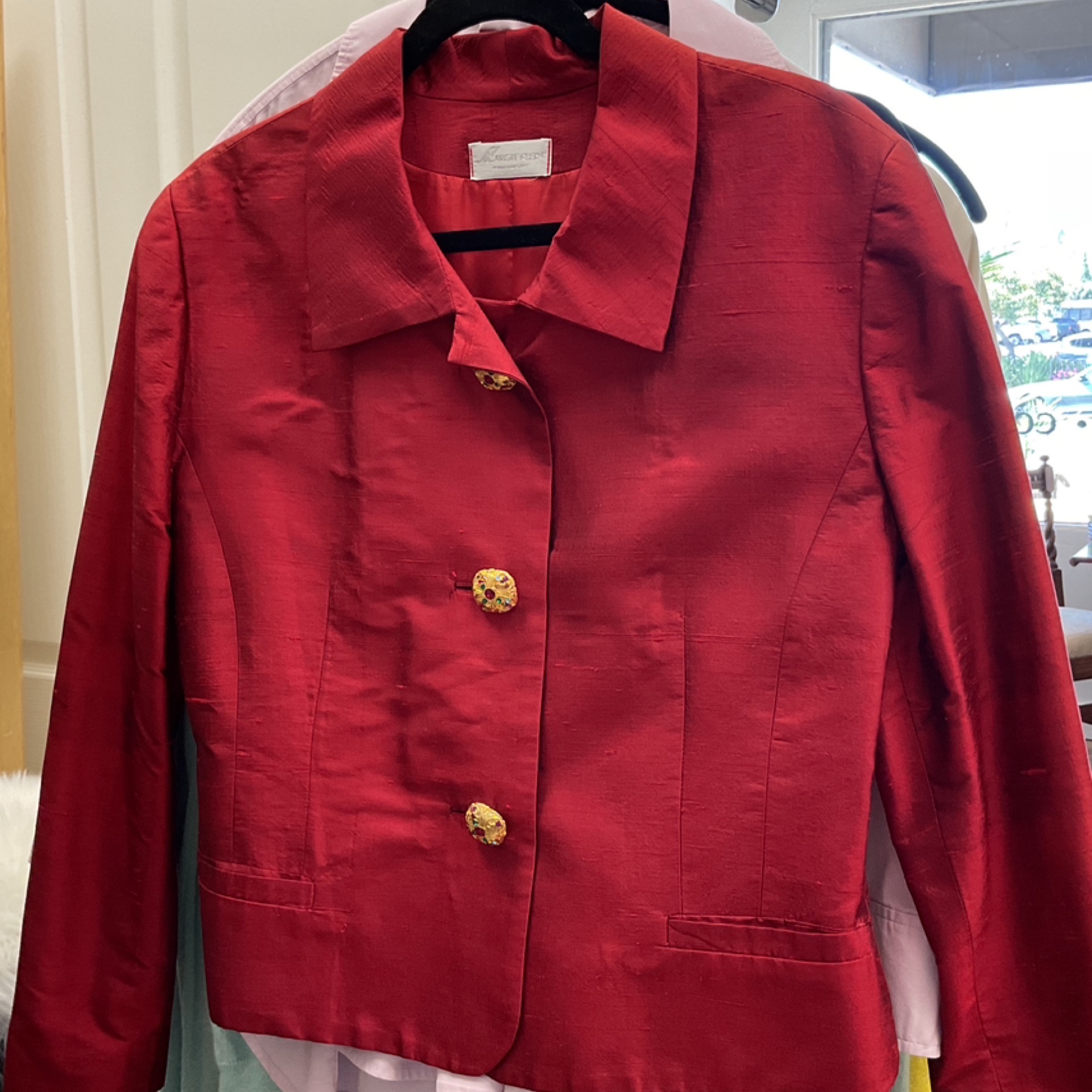 Margit Klein Red Blazer