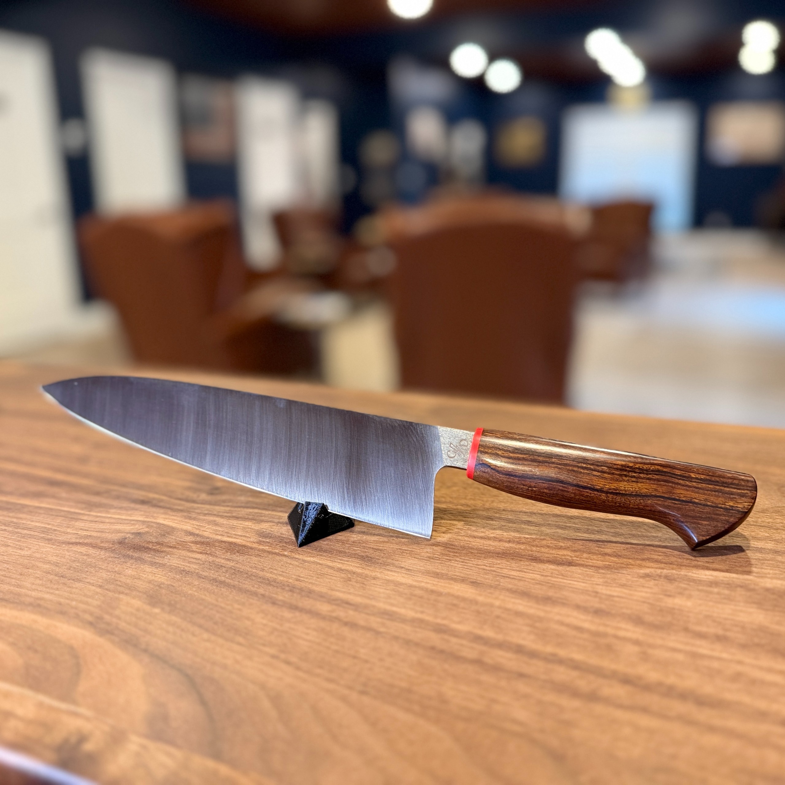 Corey Dunlap Custom Knives Chef Ironwood