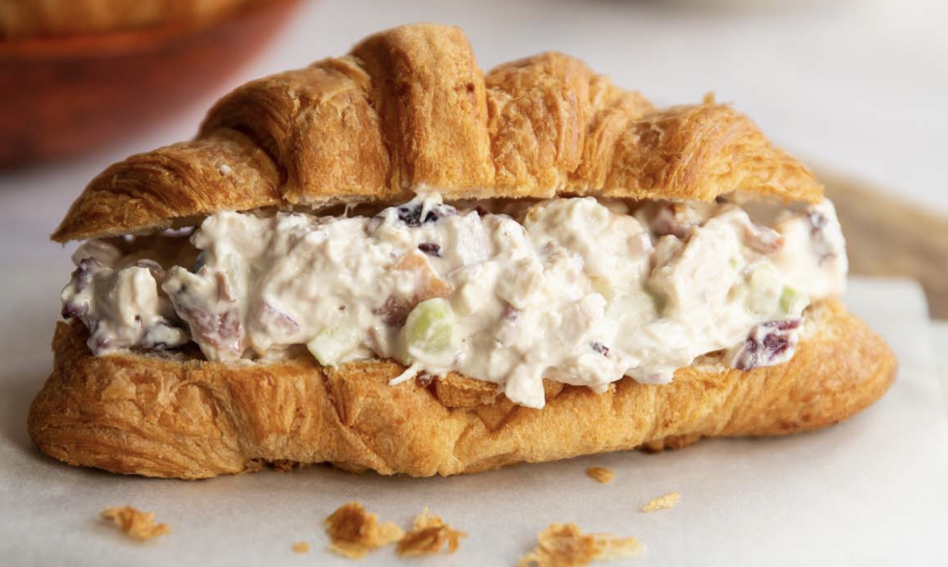 Croissant - Chicken, Bacon, Mayo, Spring Onion