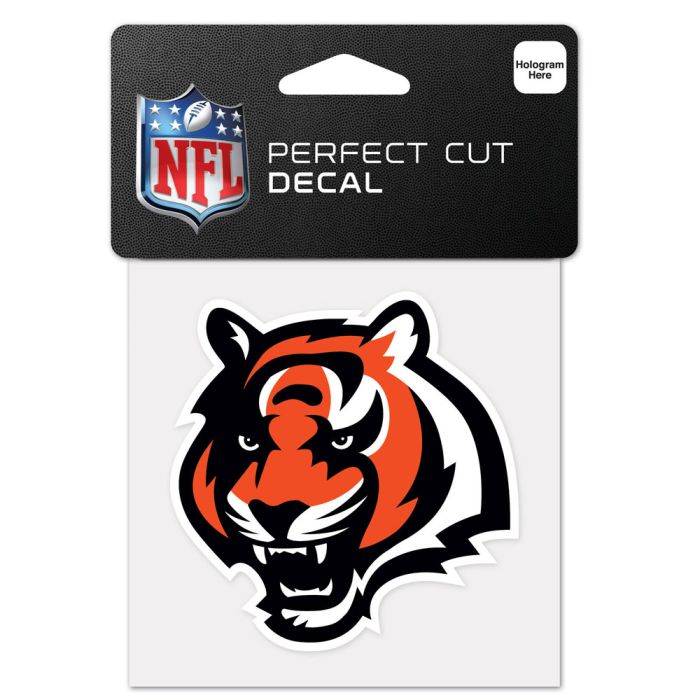 Cincinnati Bengals Perfect Color Decal 4x4"