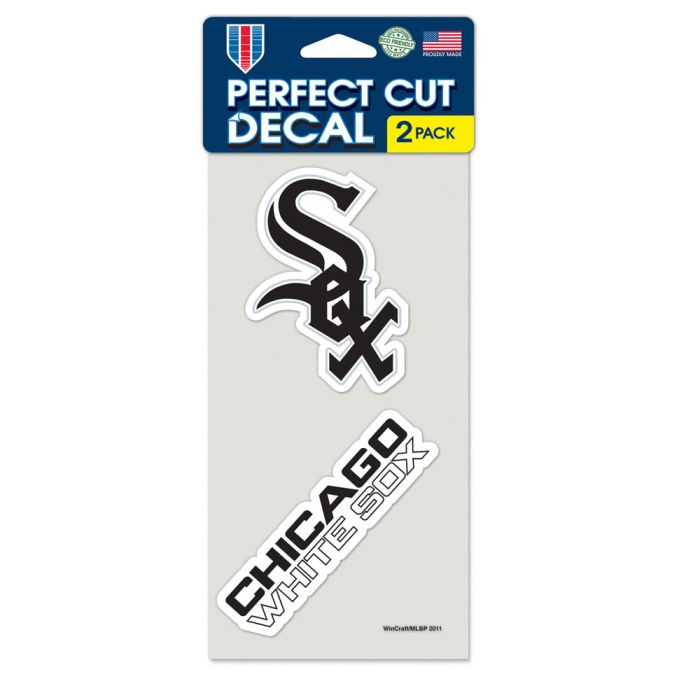 Chicago White Sox Perfect Cut Decals 2 pack
