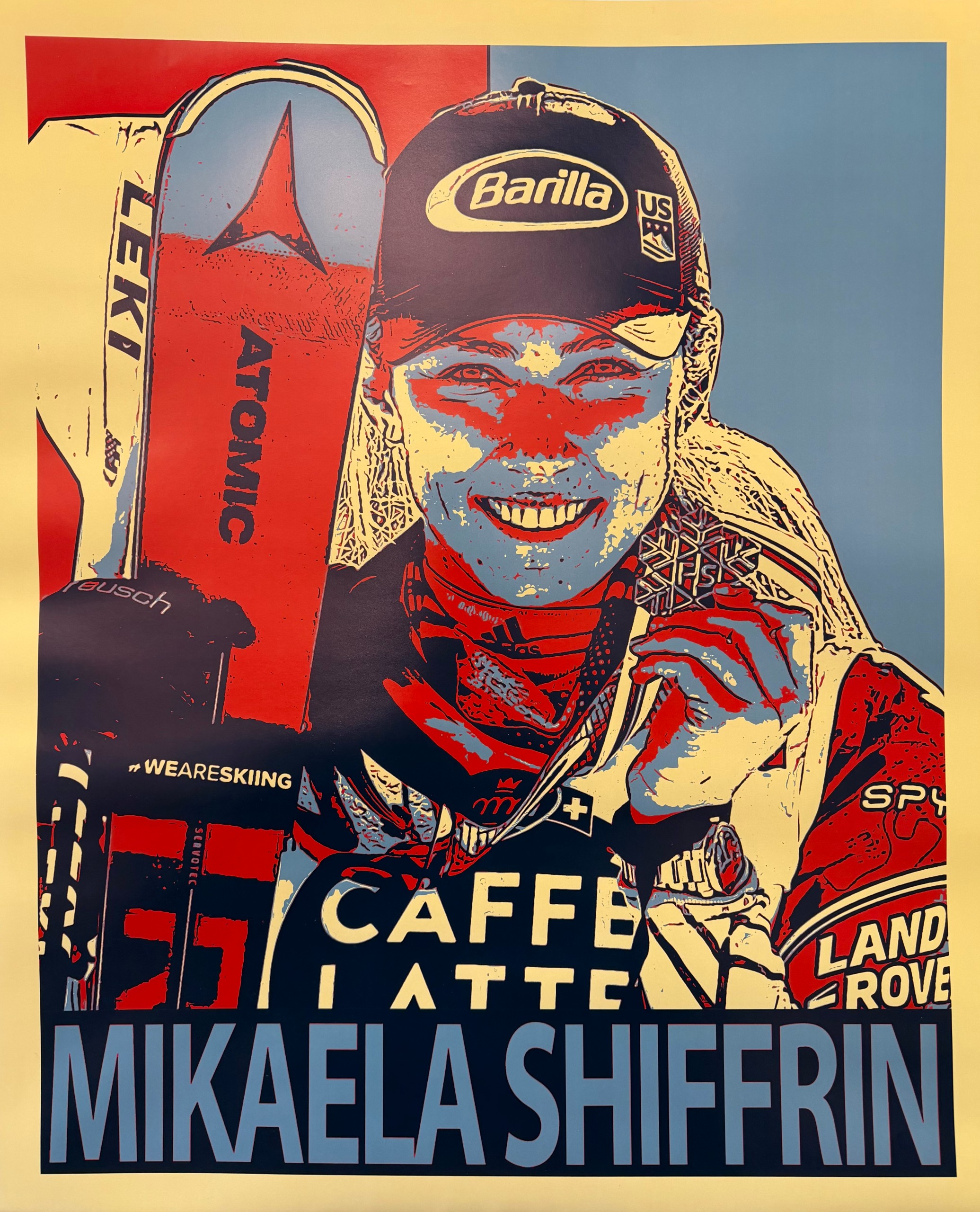 Mikaela Shiffrin Poster