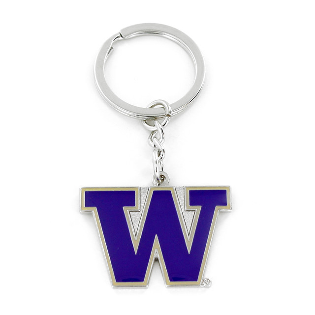 Washington Huskies Metal Keychain