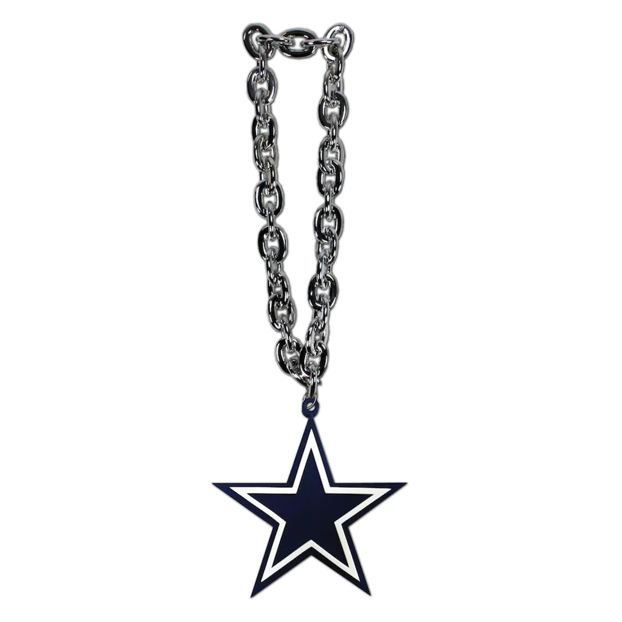 Dallas Cowboys Silver Fan Chain