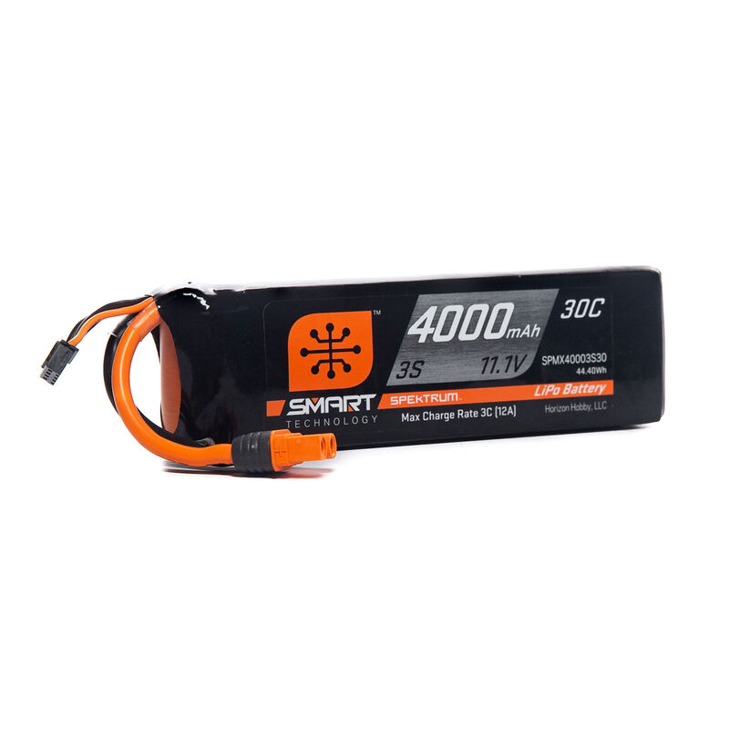 4000mah 3S 11.1V Smart 30C IC3 SPMX40003S30