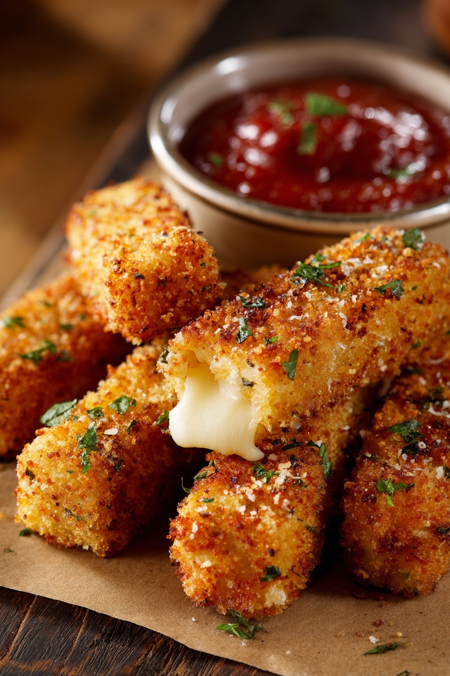 Mega Fried Mozzarella Sticks