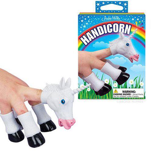 Handicorn Unicorn Finger Puppet Set Mystical Creature Play Fairytail Horse