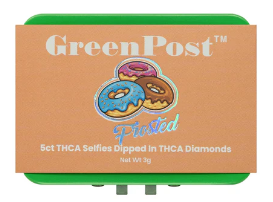 Green Post Frosted THCa Pre Rolls 5 Pack - Donuts