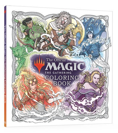 The Official Magic: The Gathering Coloring Book - by Official Magic the Gathering Licensed (Paperback)