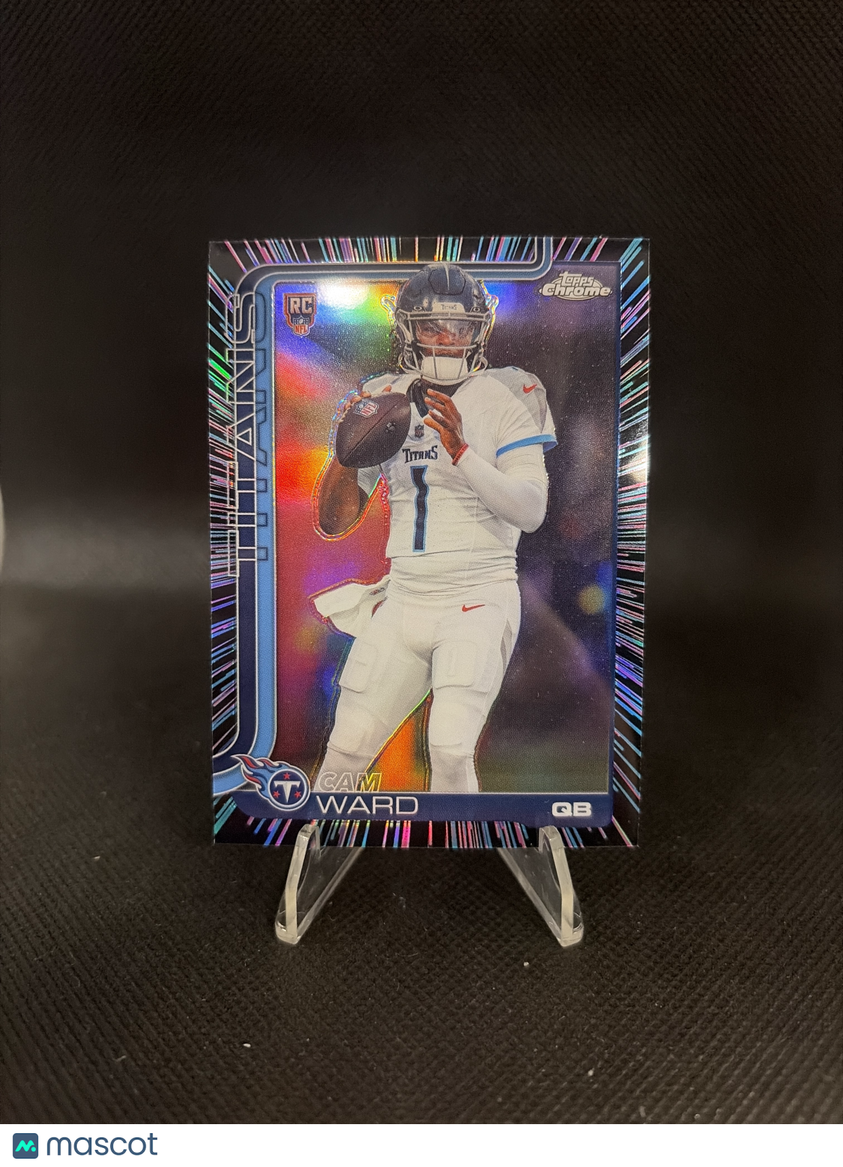 2025 Topps Chrome Cam Ward Neon Pulse Refractor RC SSP Case Hit!!!
