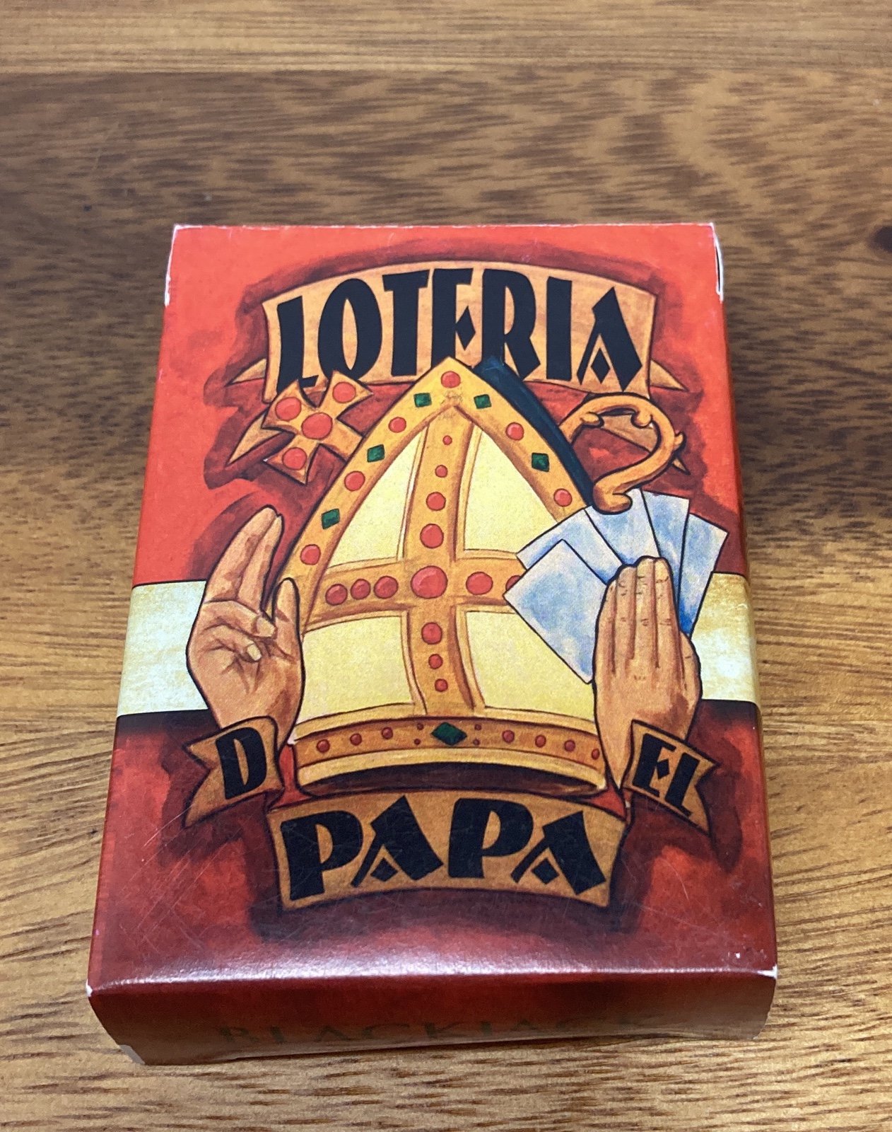 HTF LOTERIA D EL PAPA 54 CARDS SKETCHES BY FR. LUDIGO AND FR. ANTHONY