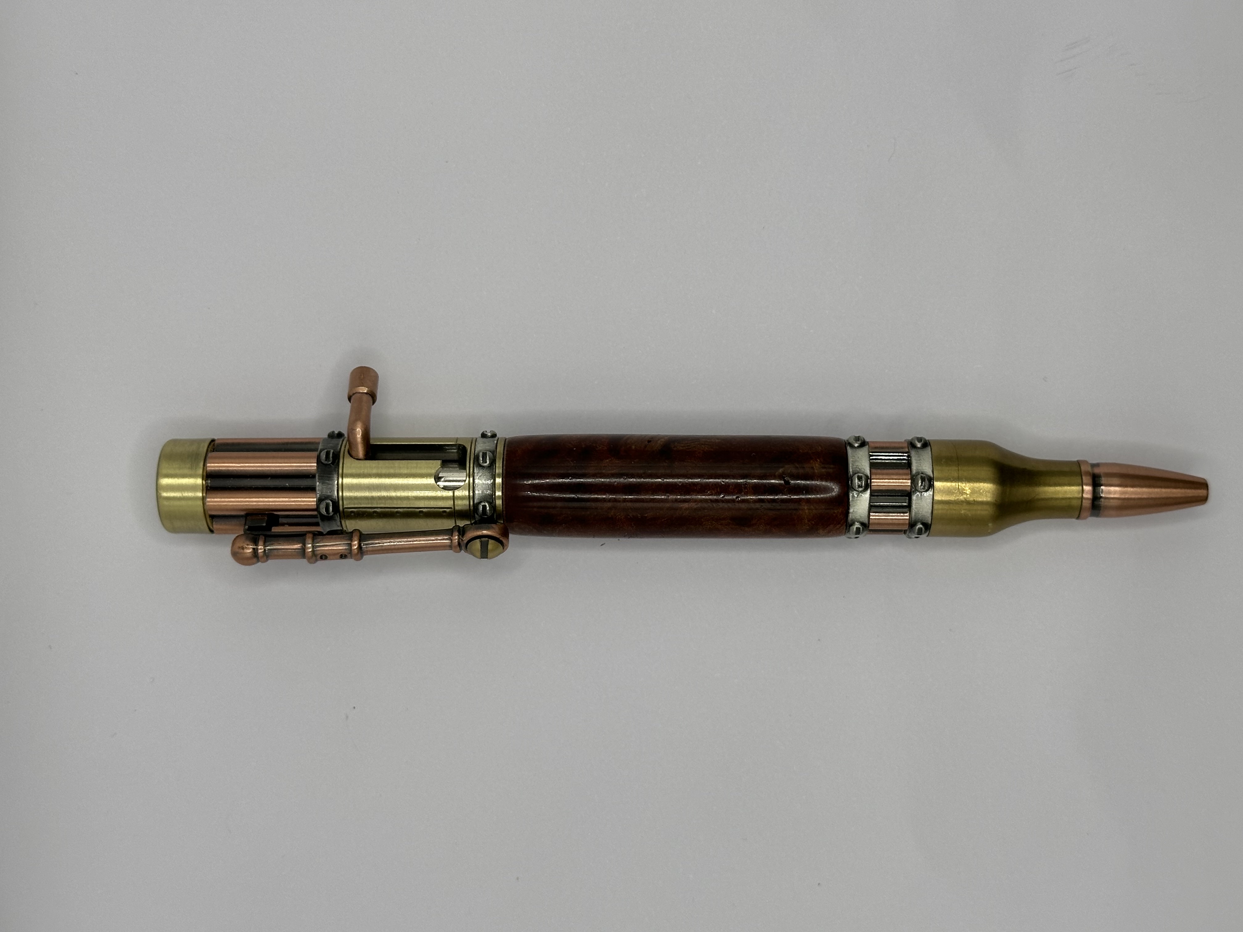 Steam Punk Pen Dyed Maple Burl.