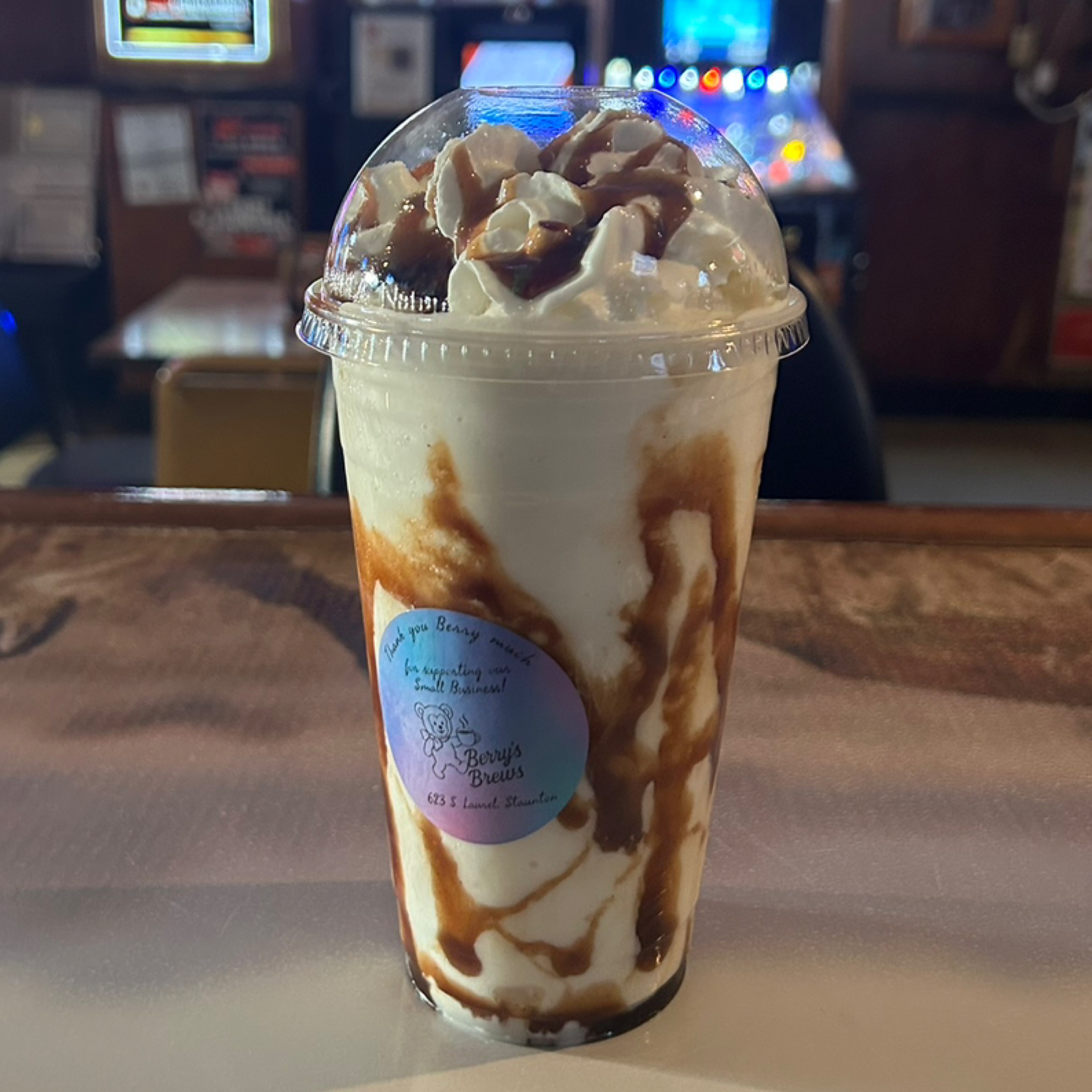 Cinnamon Roll Frappe