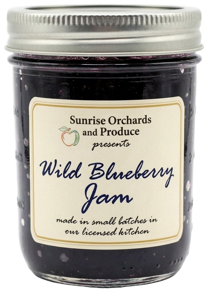 Confiture de bleuets sauvages