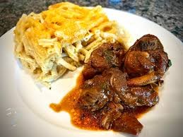 Macaroni Pie + Protein (Large)