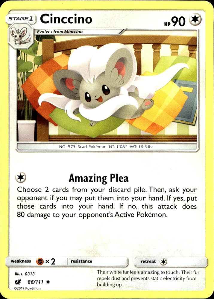 Cinccino - SM4 86/111