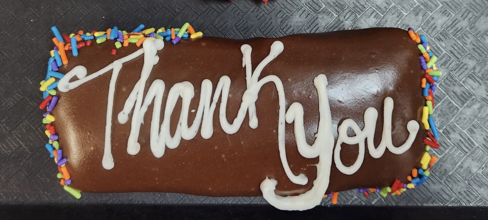 Teacher Appreciation Day Donut – “Thank You” Donut (Pre-Order for May 5th)