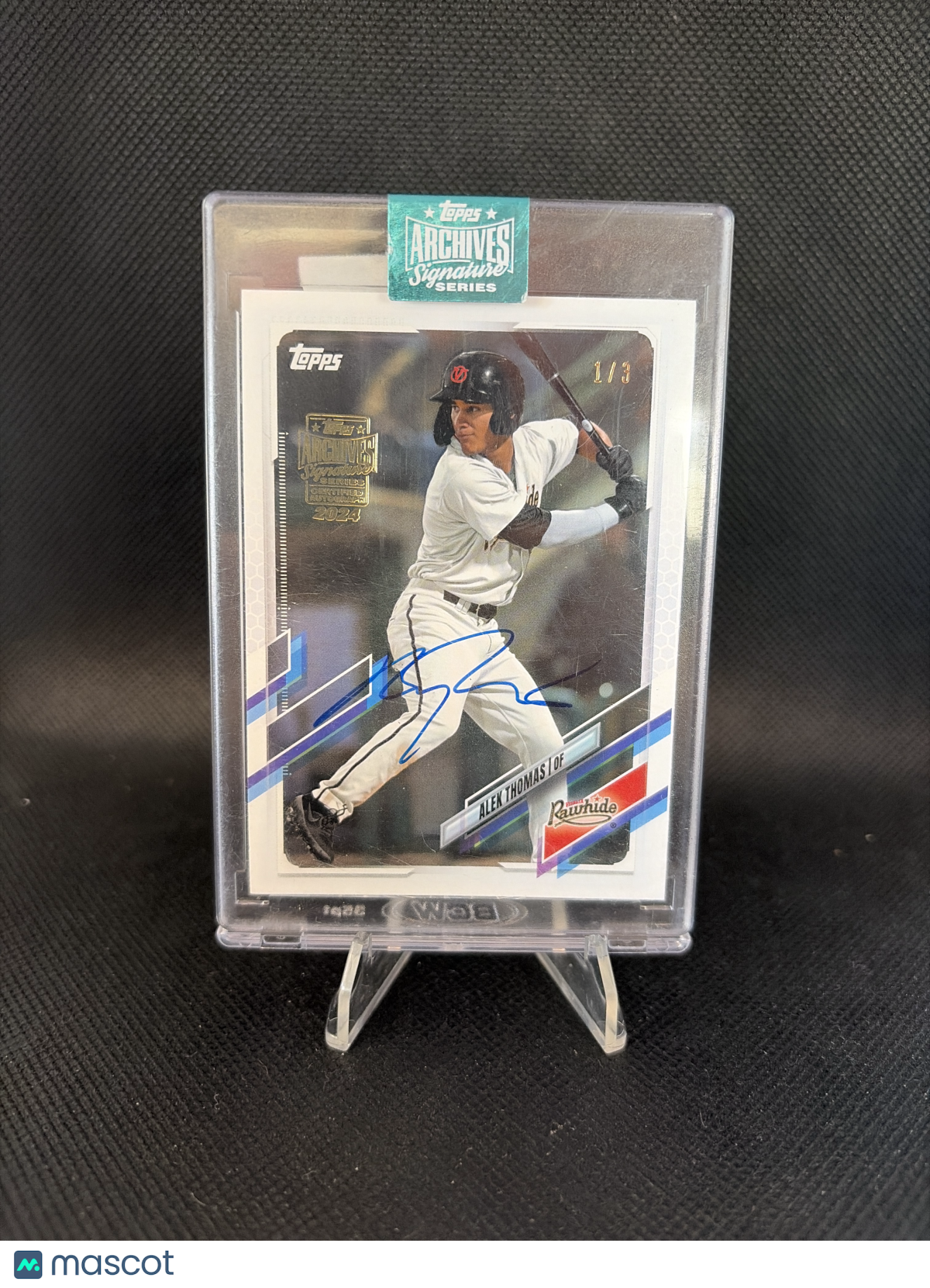 2021 Topps Archives Signature Series Alek Thomas Pro Debut Auto /3