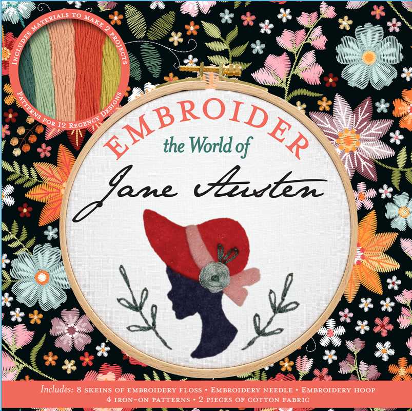 Embroider the World of Jane Austen by Aimee Ray: Kit - Paperback; 64 pages, English