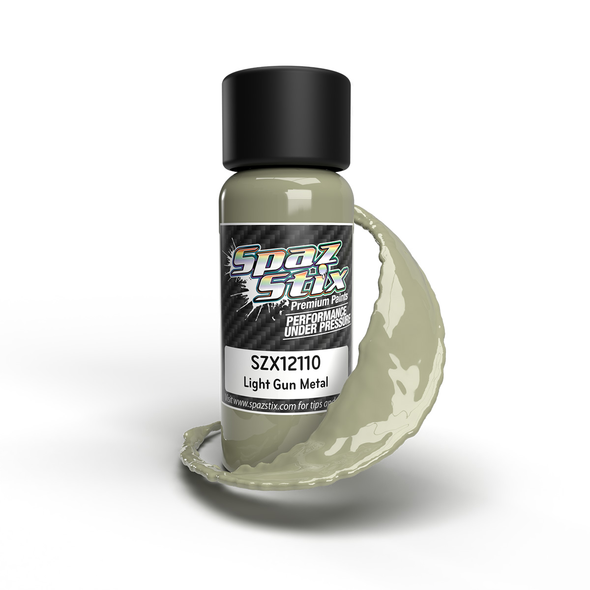Light Gun Metal Airbrush Paint 2oz 12110