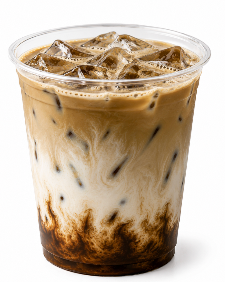 Hojicha Coffee Latte