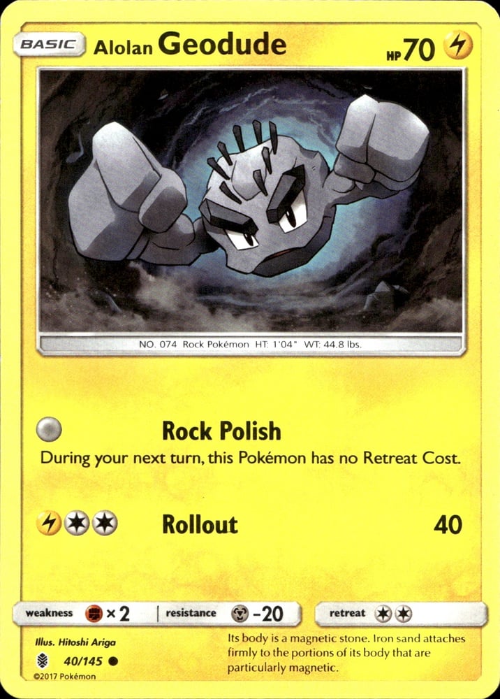Alolan Geodude - SM2 40/145