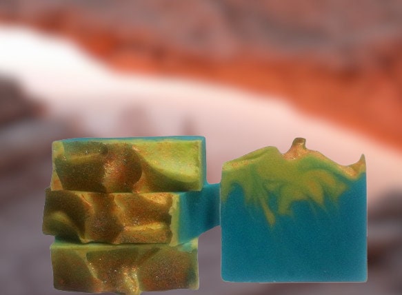 Stormy Rain - Scents of Fresh Rain, Wisteria Artisan Soap 6oz Bar for Skin Cleansing and Moisturizing Bar for Men & Women, Made in the USA.