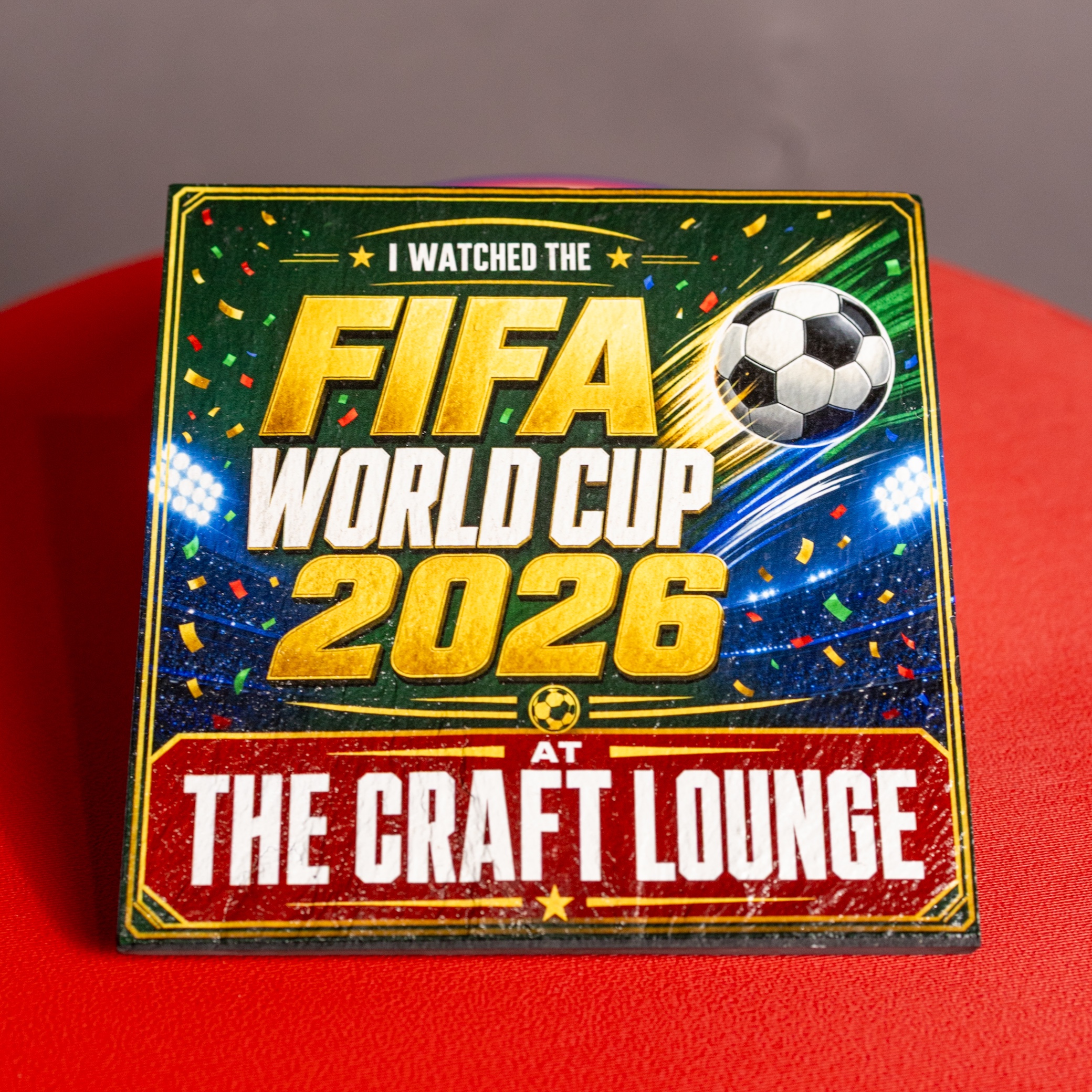 Stone square custom coaster