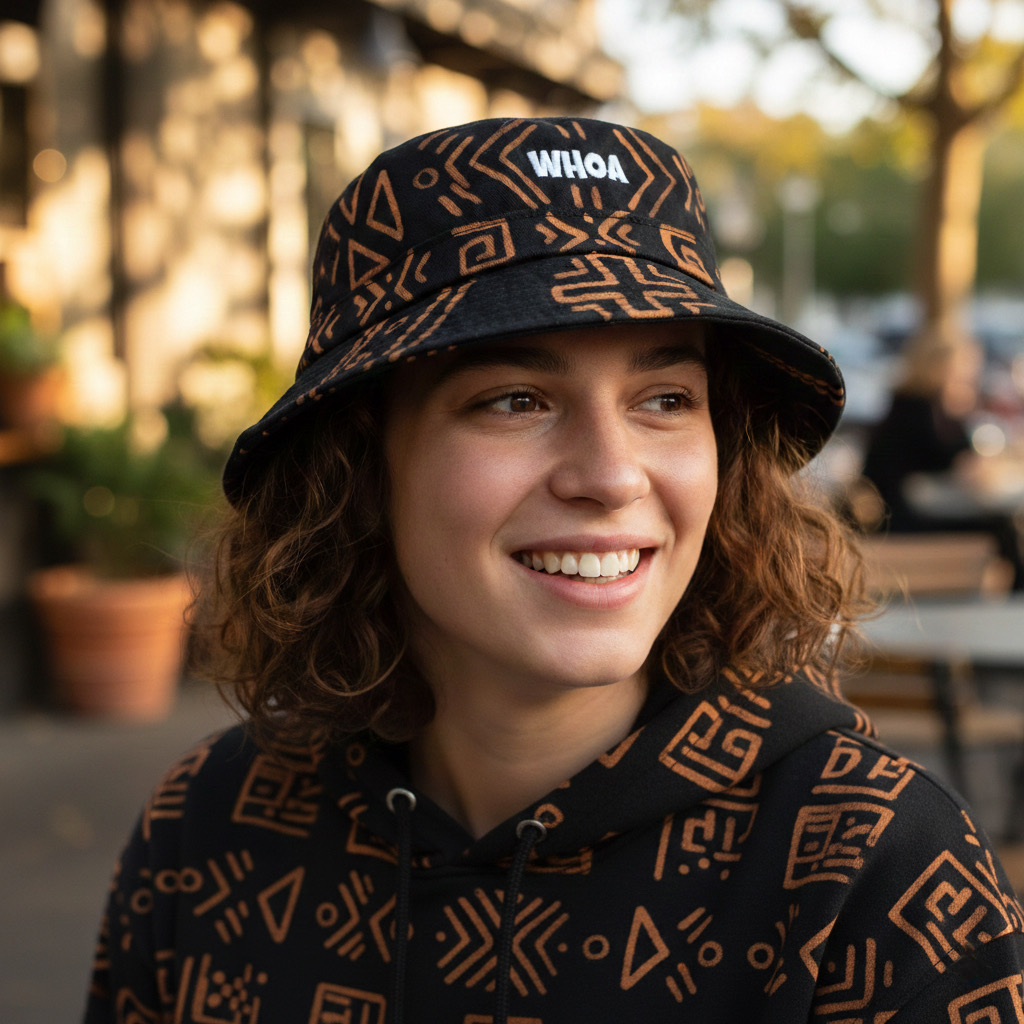 Trippy Tribal Bucket Hat