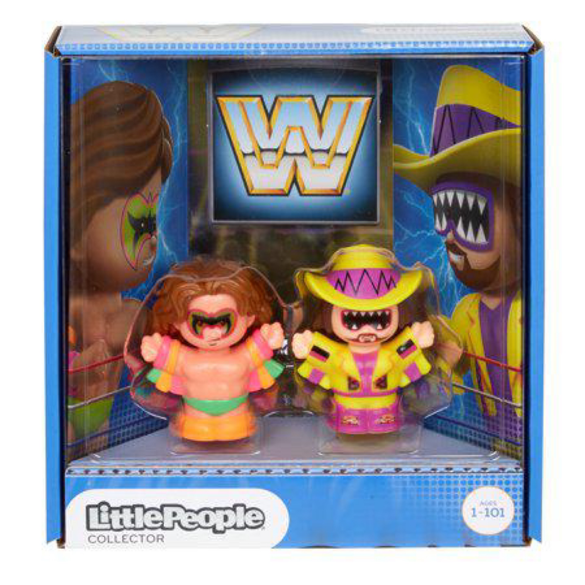 Fisher-Price Little People Collector - WWE - Ultimate Warrior & “Macho Man” Randy Savage
