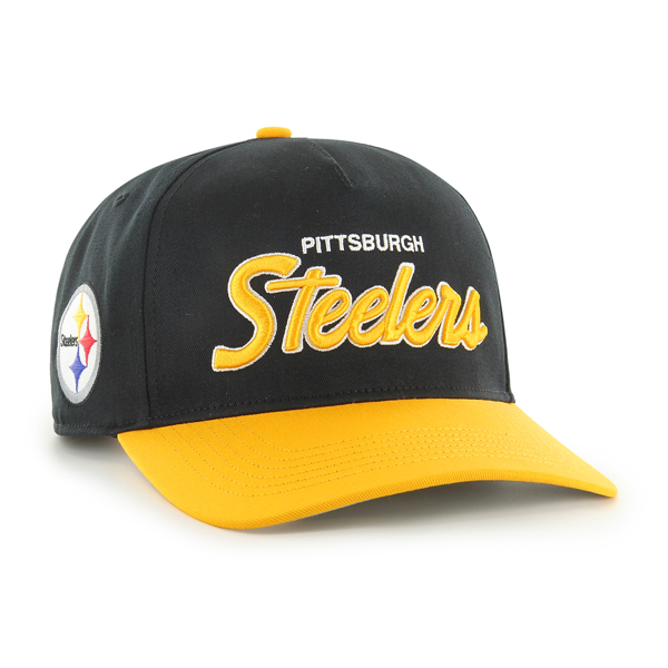 Pittsburgh Steelers Black/Gold '47 Brand Legacy Snapback Hat