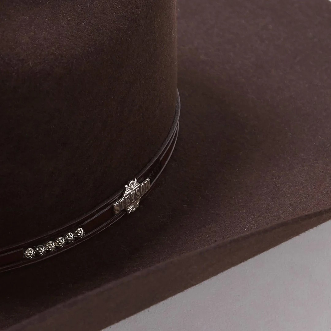 Stetson Llano 4X Cowboy Hat Chocolate