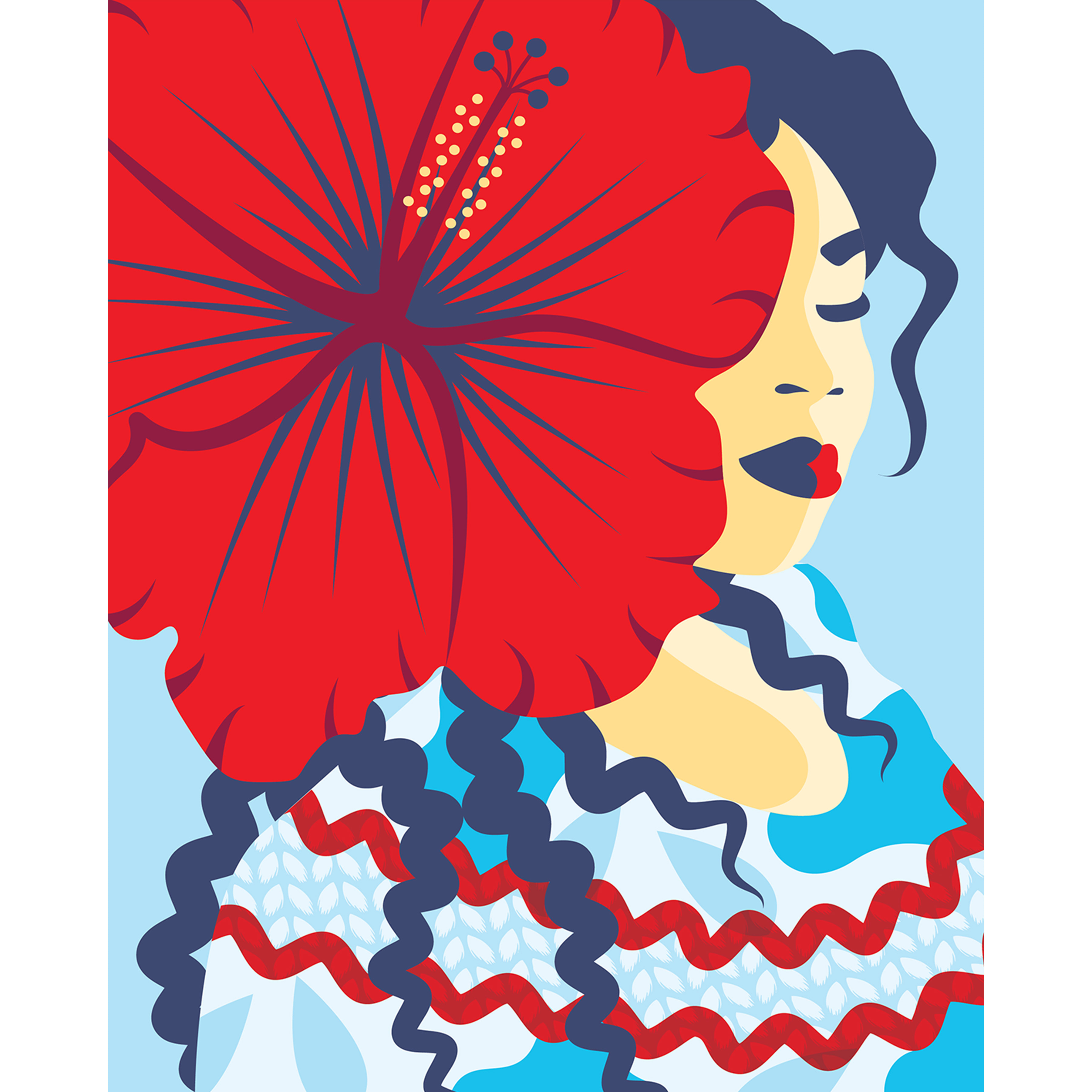 Flor de Maga - Original Art - Ale Rodriguez-Gitler