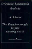 Cover of The Preacher Sought to Find Pleasing Words. Part I (Orientalia Lovaniensia Analecta)