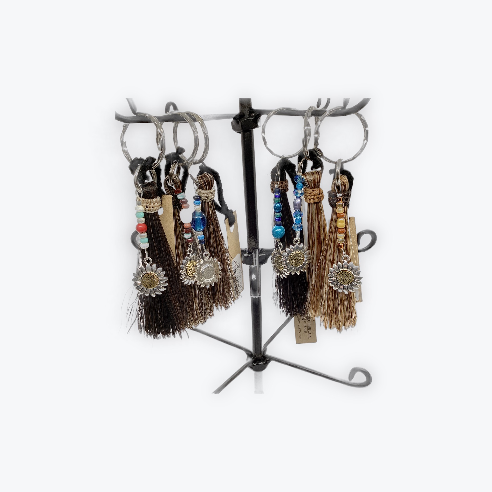 Sunflower Tassel Key Chain