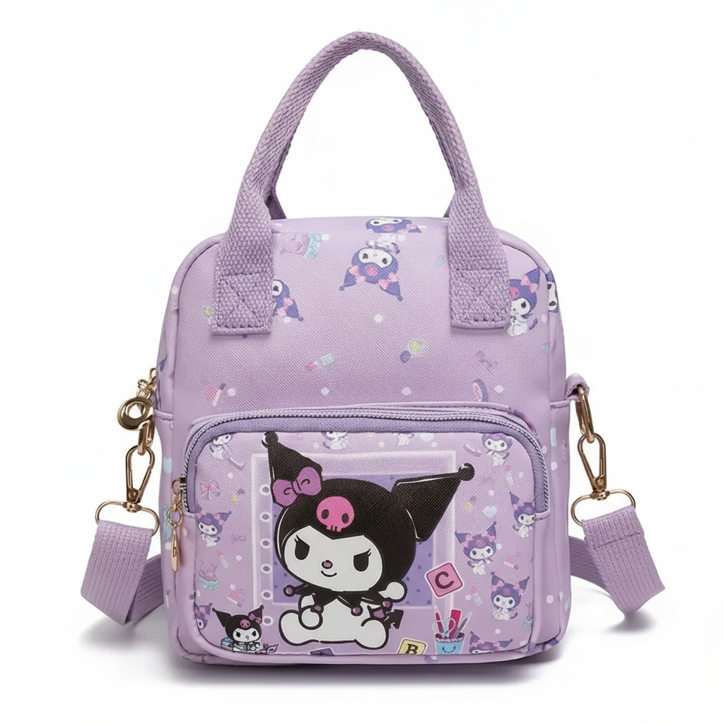 Kuromi Kawaii Mini Crossbody Handbag