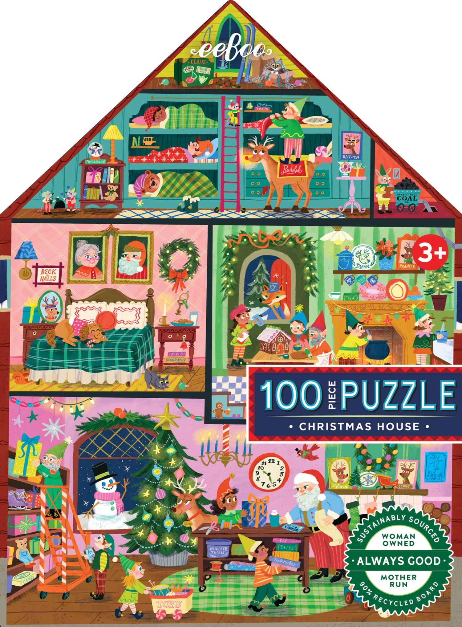 eeBoo Christmas House