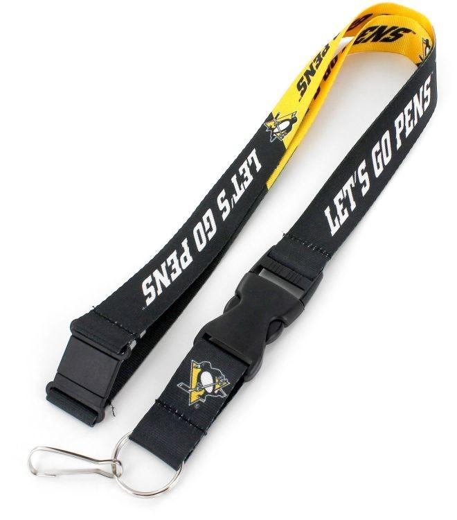 Pittsburgh Penguins Slogan Style Lanyard